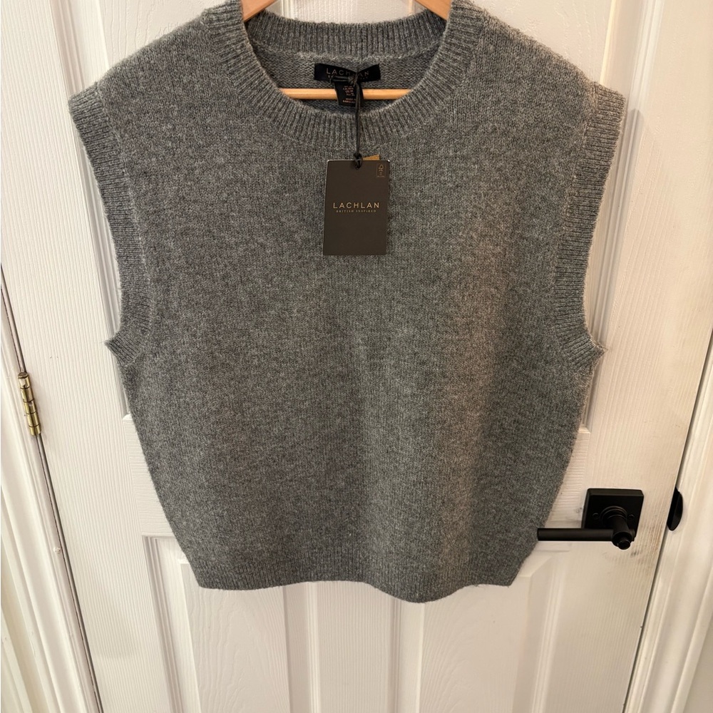 Lachlan Gray Sleeveless Sweater